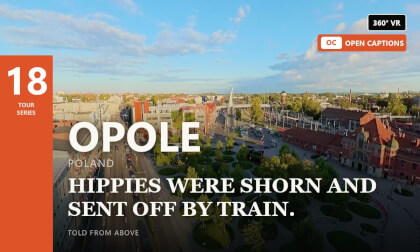 The Capital of Polish Song — 360° VR guided tour 18/1000 · Opole, Poland · captions