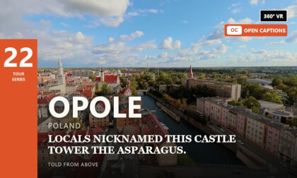 The Castle That Left a Tower — 360° VR guided tour 22/1000 · Opole, Poland · captions