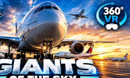 BIRDS OF STEEL ✈️ | Face to Face with Aviation Giants in 360° VR