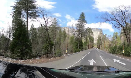 Entering Yosemite Valley