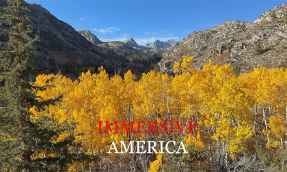 Eastern Sierra Fall Colors: 1. Bishop Creek Canyon [8K 3D VR180]