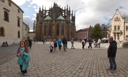 Prague Walking Tour in 8K VR180 3D | Czech Republic