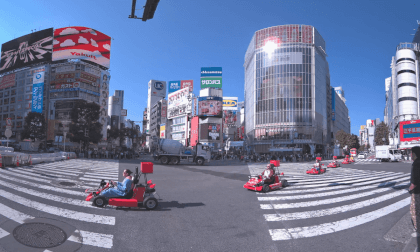 Shibuya Scramble Crossing - Calf 3D VR180 Camera VR Video Shibuya Scramble Crossing - Calf 3D VR180 Camera VR