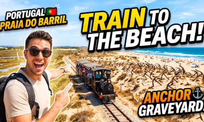 Praia do Barril, Portugal: Scenic Train Ride & The Anchor Graveyard - 360