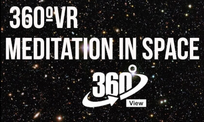 SPACE VR360 Relaxing Music [SURROUND] Sleep Calm, Chill Out, Study, Meditation for VR