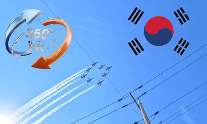 An unexpected Air show while driving, Black Eagles, 길가다가 갑자기 해미 블랙이글스 에어쇼