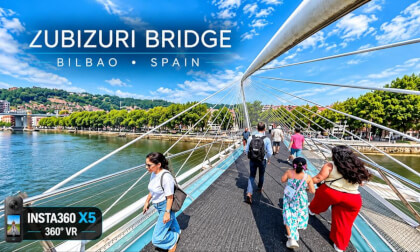 Zubizuri Bridge, Bilbao| Santiago Calatrava Architecture