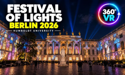 360° VR Festival of Lights Berlin 2026 Humboldt University