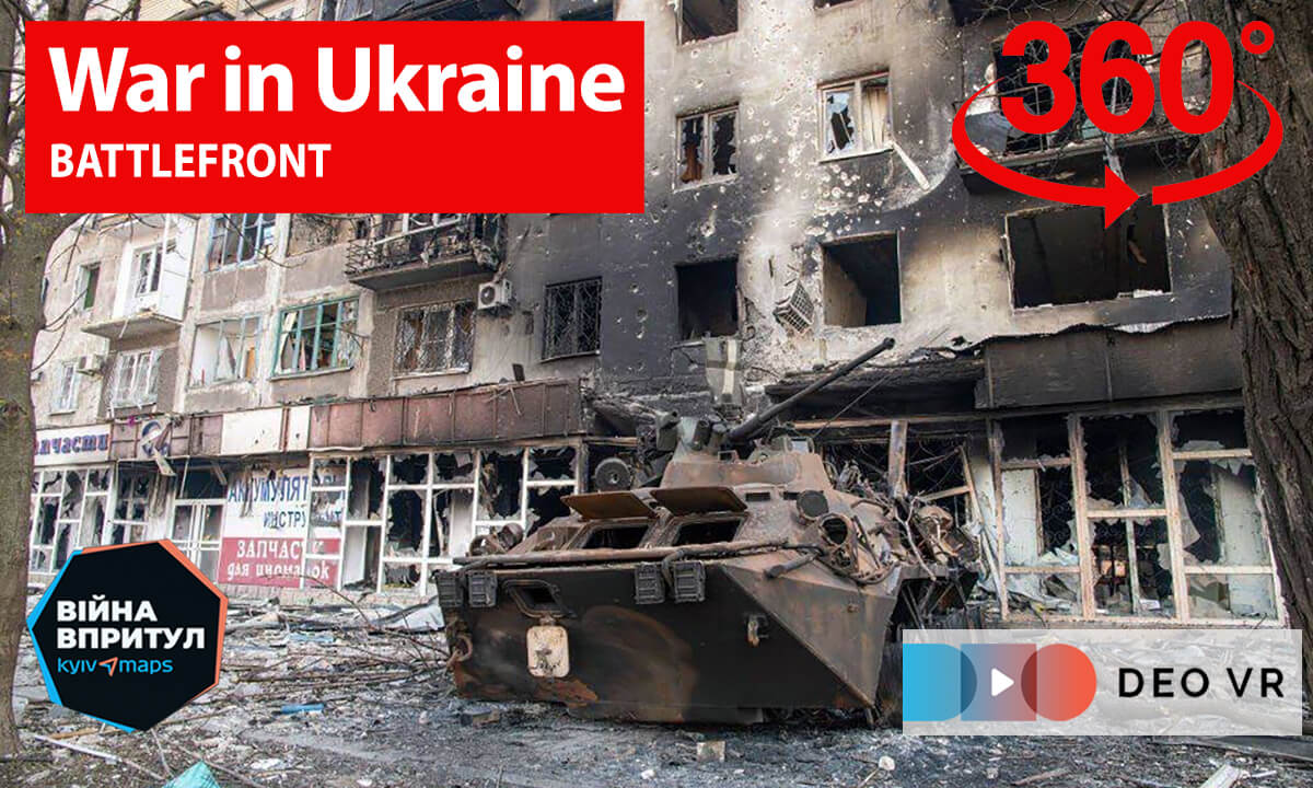 Kyiv after Russian bombing