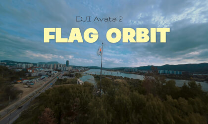 DJI Avata 2 Flag Orbit