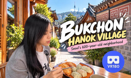 Bukchon Hanok Village VR180 Walk | Seoul's 600-Year-Old Neighborhood in 3D