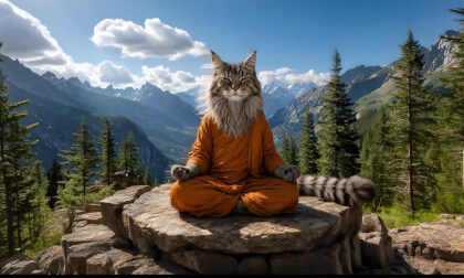 Just relax TibetanCat [4K] VR180