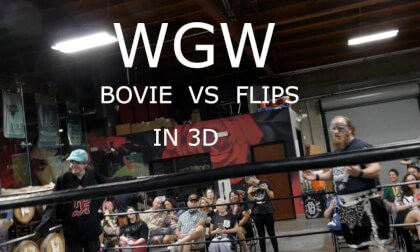WORLDS GREATEST WRESTLING    BOVIE  VS FLIPS