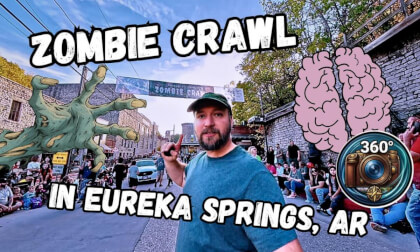 Why Eureka Springs Turns Into a Zombie Town Every Year In 360