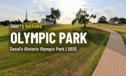 360° Olympic Park, Seoul, South Korea | Walking Through Seoul's Historic Urban Park