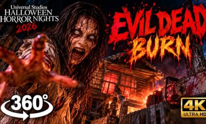 💀 Evil Dead Burn 🔥 | Halloween Horror Nights 2026 | Universal Studios Hollywood | 360° VR