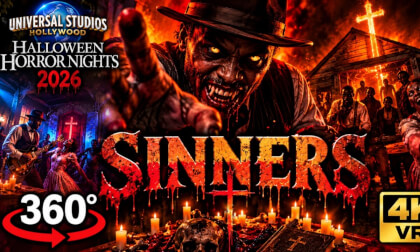 🩸 Sinners 🔥 | Halloween Horror Nights 2026 | Universal Studios Hollywood | 360° VR