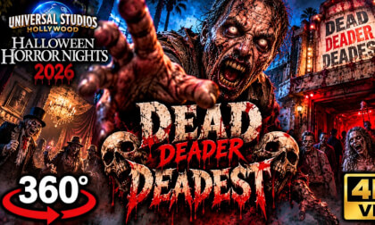 💀 Dead, Deader, Deadest 🧟 | Halloween Horror Nights 2026 | Universal Studios Hollywood | 360° VR