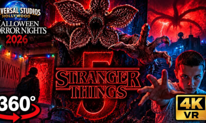 👹 Stranger Things 5 🔥 | Halloween Horror Nights 2026 | Universal Studios Hollywood | 360° VR