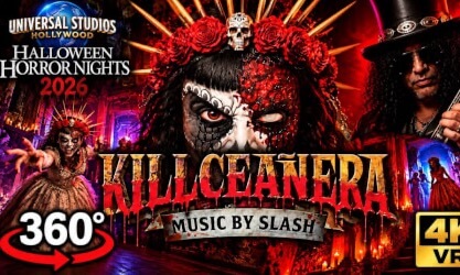 💀 La Catrina 🇲🇽 | Music by Slash | Halloween Horror Nights 2026 | 360° VR