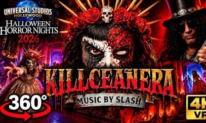 💀 La Catrina 🇲🇽 | Music by Slash | Halloween Horror Nights 2026 | 360° VR