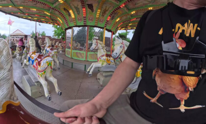 Merry go round Slagharen on-ride