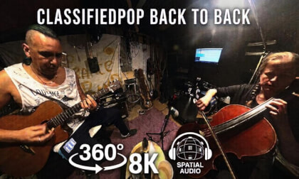 Classifiedpop - Back to Back [VR 360° / Spatial Audio / 8K]