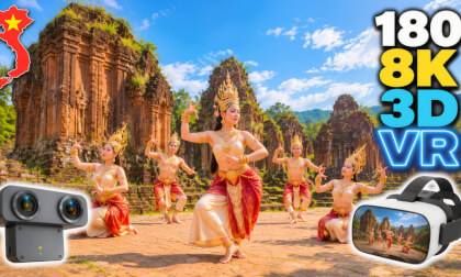 🏛️ Ancient temples 💃 Exotic Dancers of Vietnam's Lost Kingdom | 8K 3D VR180