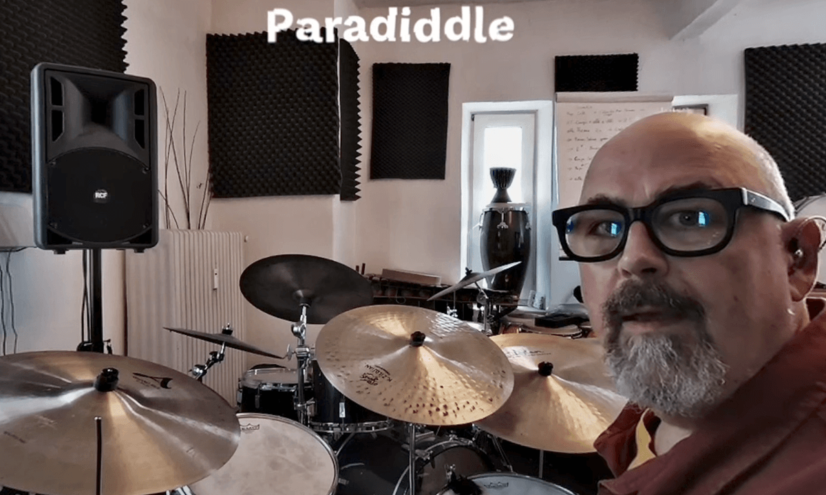 Uwe Petersen explains Paradiddle in VR180 3D captured with the CALF CAM