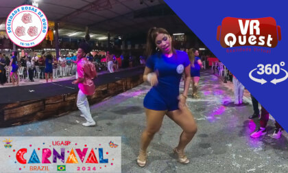 Brazilian dancers from the Escola de Samba  Rosas de Ouro VR Video Brazilian dancers from the Escola de Samba  Rosas de Ouro VR