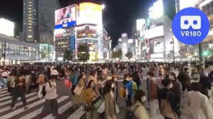 Shibuya Crossing and Hachiko Memorial