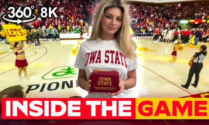 Experience Cyclone Mania: 360° Iowa State Basketball VR Video Experience Cyclone Mania: 360° Iowa State Basketball VR