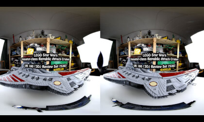 VR-Review: LEGO Venator-class Republic Attack Cruiser (Star Wars UCS Set 75367) VR Video VR-Review: LEGO Venator-class Republic Attack Cruiser (Star Wars UCS Set 75367) VR