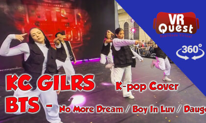 Join this 360º experience with KC GIRLS - BTS - No More Dream Join this 360º experience with KC GIRLS - BTS - No More Dream