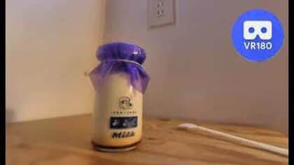 Milk Pudding @ MILK, Milk bread specialty store VR Video Milk Pudding @ MILK, Milk bread specialty store VR