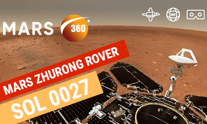 Mars 360: Zhurong rover - Landing site panorama (360video 8K) VR Video Mars 360: Zhurong rover - Landing site panorama (360video 8K) VR