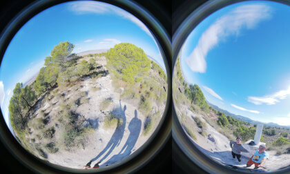 Cima del Cabezo en Pinoso, Alicante. VR Video Cima del Cabezo en Pinoso, Alicante. VR