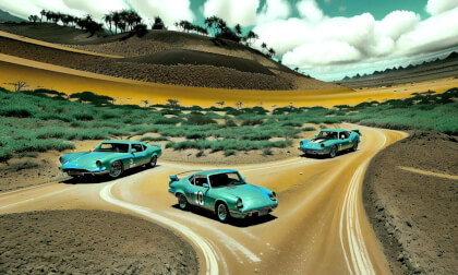 180 VR - Cars and other mixture - part 1/2  (AI Stable Diffusion) 180 VR - Cars and other mixture - part 1/2  (AI Stable Diffusion)