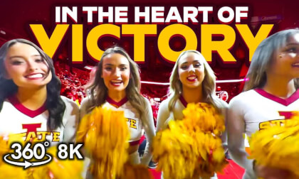 Heart of Victory: 360° Inside a College Sports Huddle Cheer! VR Video Heart of Victory: 360° Inside a College Sports Huddle Cheer! VR