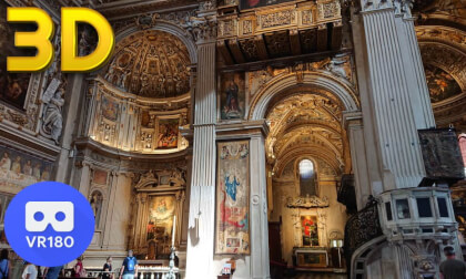 Visit of Bergamo in Italy - Long version