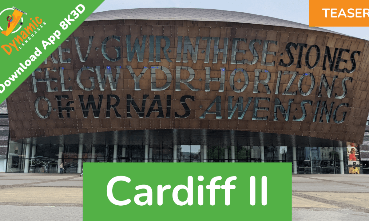 Cardiff Bay 8K3D | DYNAMIC LANGUAGES