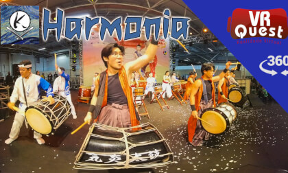 Harmonia - ⛩ Join this 360º TAIKO with KIENDAIKO group VR Video Harmonia - ⛩ Join this 360º TAIKO with KIENDAIKO group VR