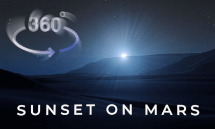 Sunset on Mars (360 VR Video) Sunset on Mars (360 VR Video)