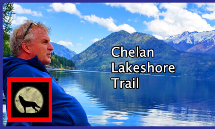 Lake Chelan Shoreline Trail Backpack, Washington State VR Video Lake Chelan Shoreline Trail Backpack, Washington State VR