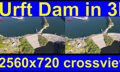 Urft Dam in 3D VR Video Urft Dam in 3D VR
