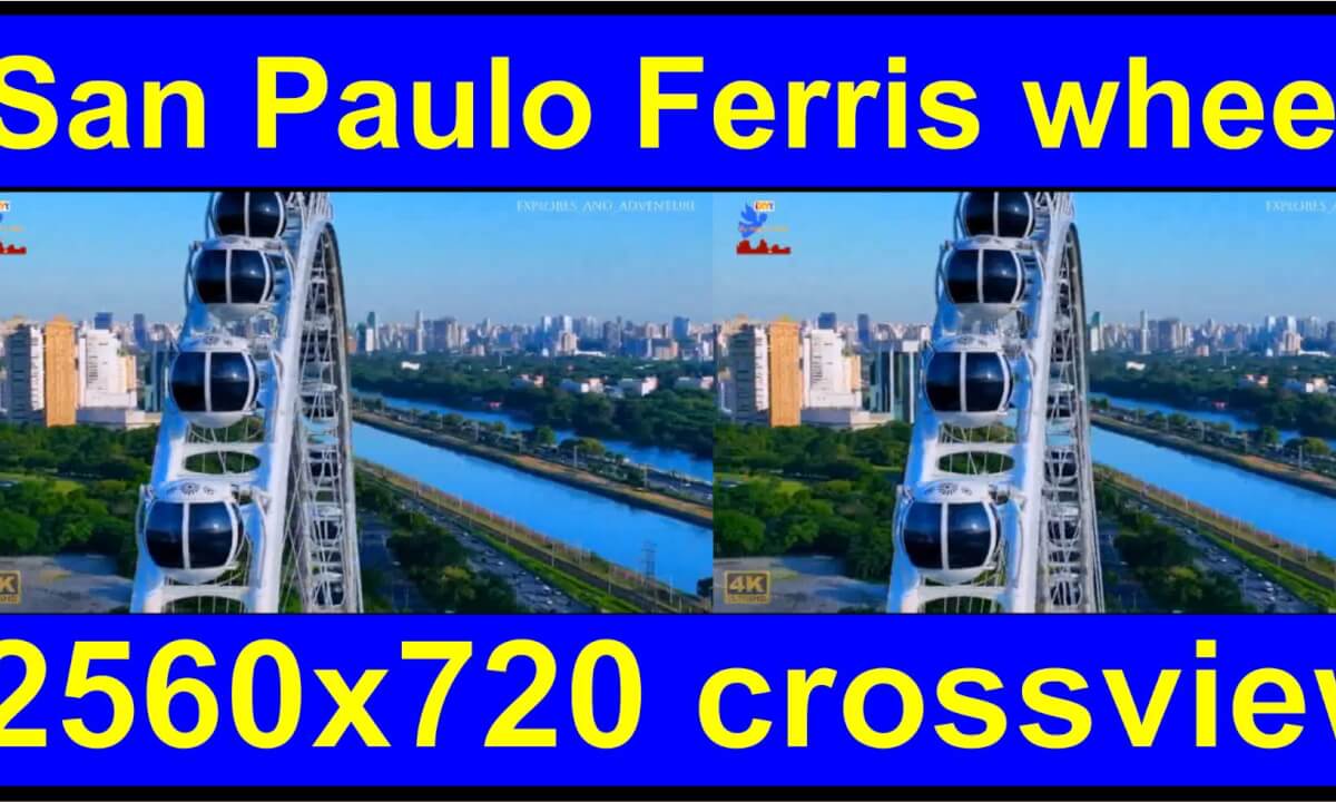 Roda Rico and one more wheel in 3D cross-view "by angel's eyes - iXYt" as VR or TR