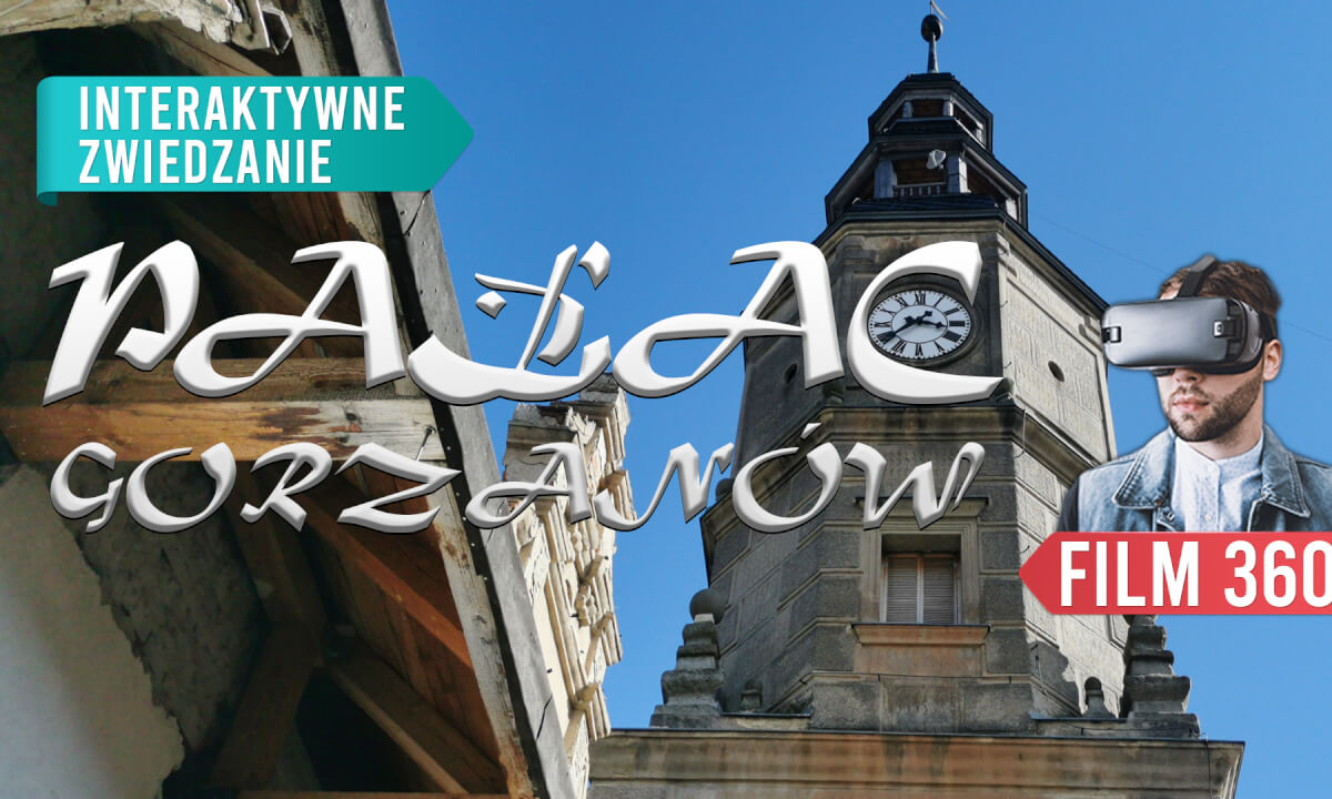 Krużganek - Pałac w Gorzanowie. Odc 2. Interaktywne zwiedzanie 360°