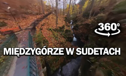 Międzygórze Wölfelsgrund  Vlčí Důl Sudety Masyw Śnieżnika Wodospad Wilczki Sanktuarium Igliczna