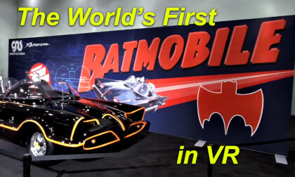The World's First Batmobile in VR VR Video The World's First Batmobile in VR VR