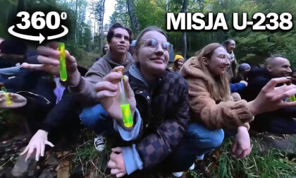 Gra terenowa Misja U-238 Kletno VR Video Gra terenowa Misja U-238 Kletno VR